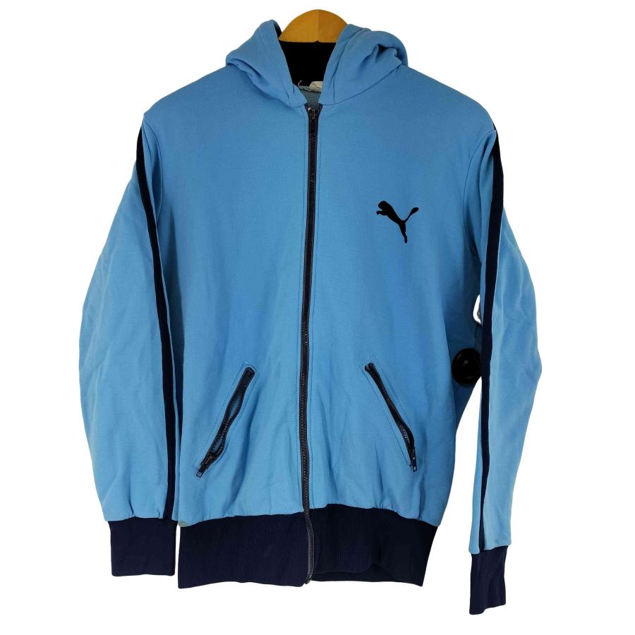 PUMA(プーマ) 70S ロゴワッペン フルジップ パーカー メンズ トップス PUMA（プーマ） 70S ロゴワッペン フルジップ パーカー メンズ 表記無