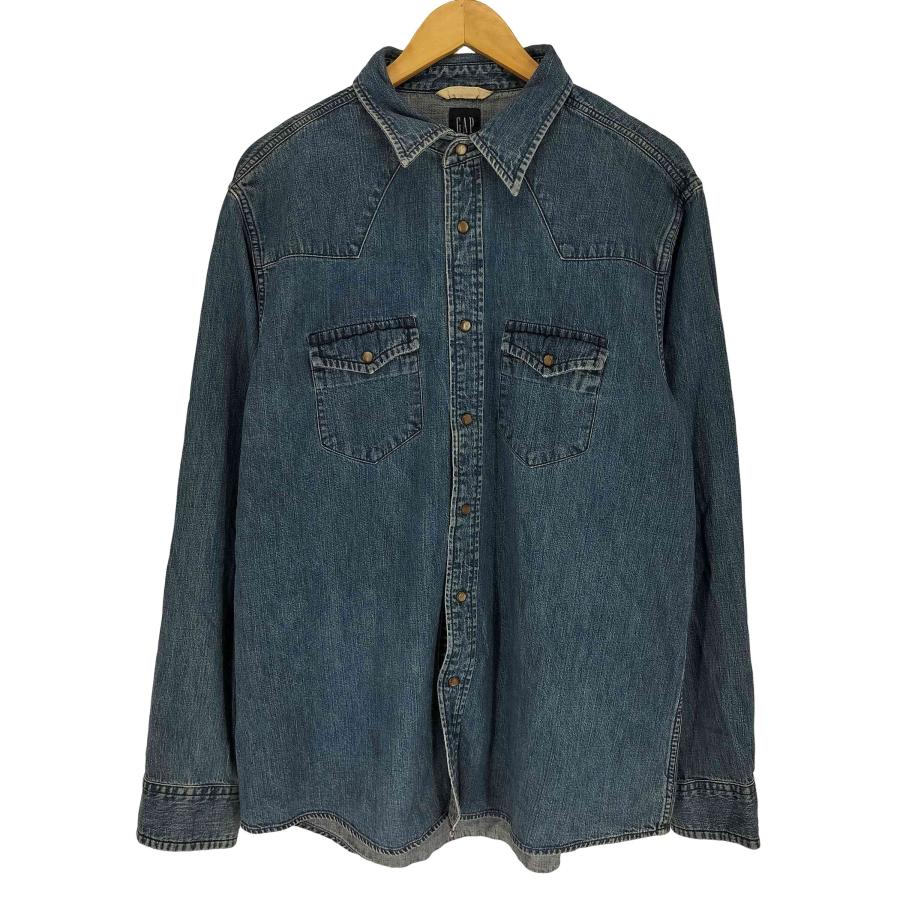 GAP（ギャップ） 00s ウエスタンデニムシャツ メンズ L 中古 古着 0223 