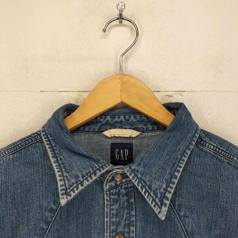 GAP（ギャップ） 00s ウエスタンデニムシャツ メンズ L 中古 古着 0223 