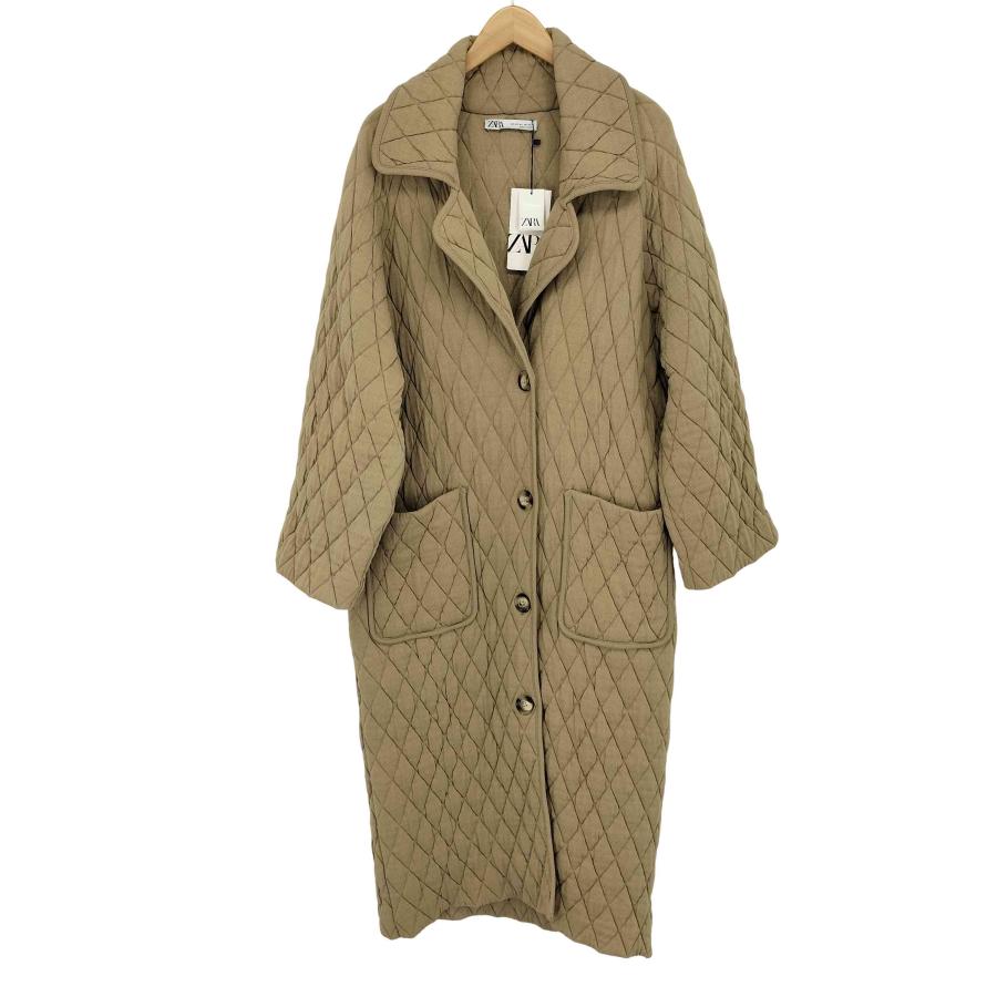 ZARA（ザラ） キルティング ロングコート レディース M-L 中古 古着