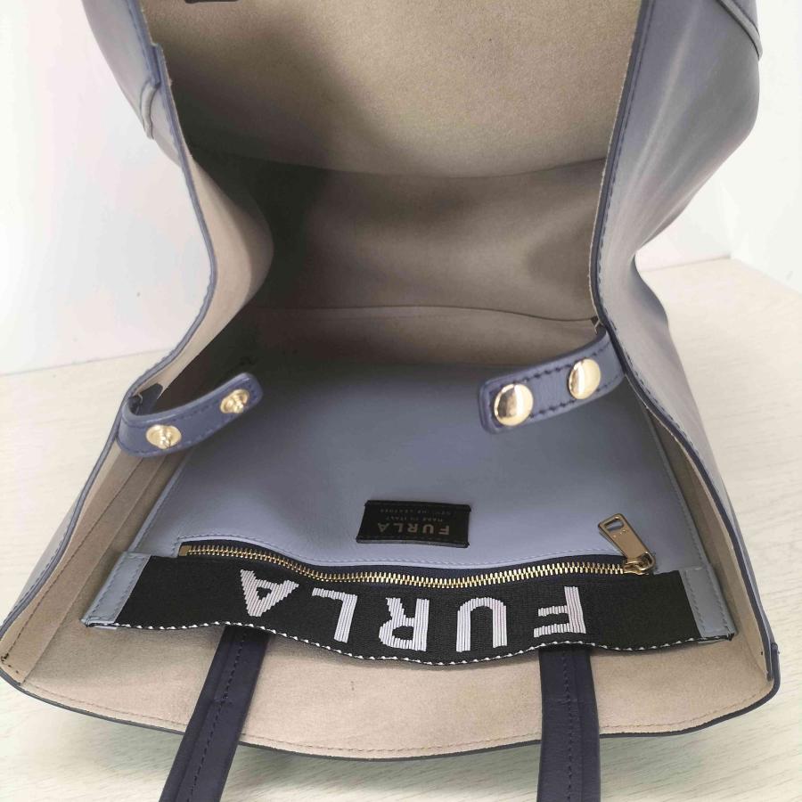 FURLA（フルラ） ロゴプリントレザートートバッグ レディース 表記無