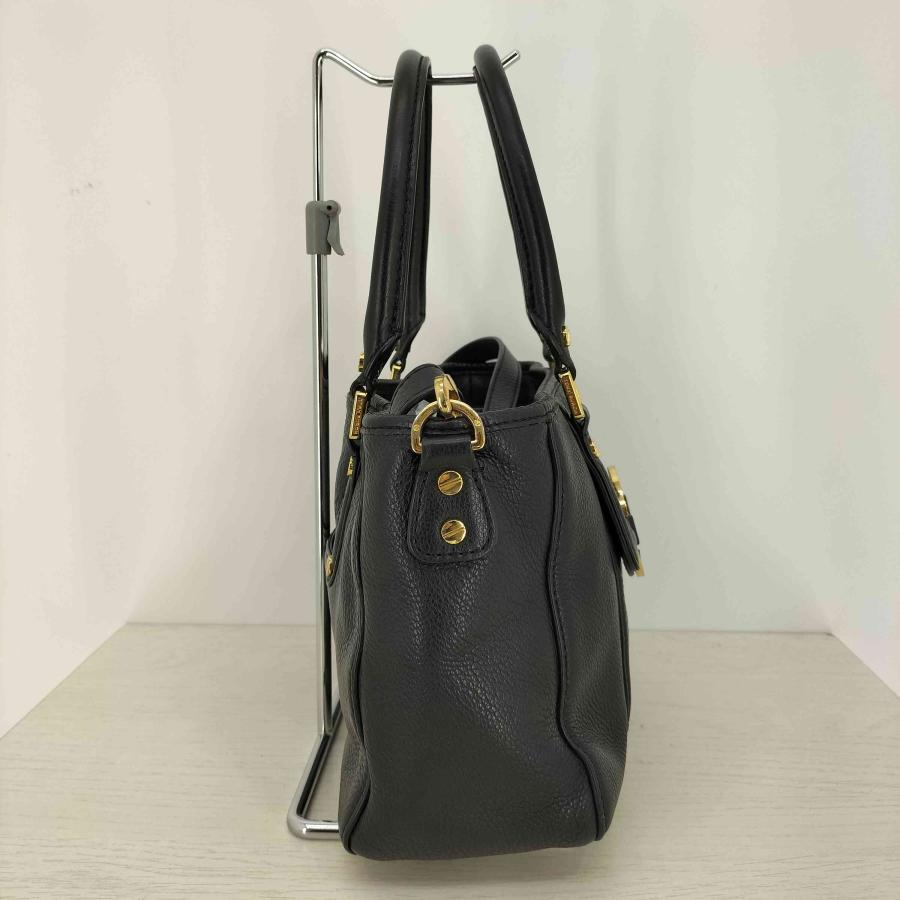 【美品】トリーバーチ アマンダ 2way ハンドバッグ ショルダー レザー　本革 TORY BURCH（トリーバーチ） アマンダ レザー 2wayショルダーバッグ