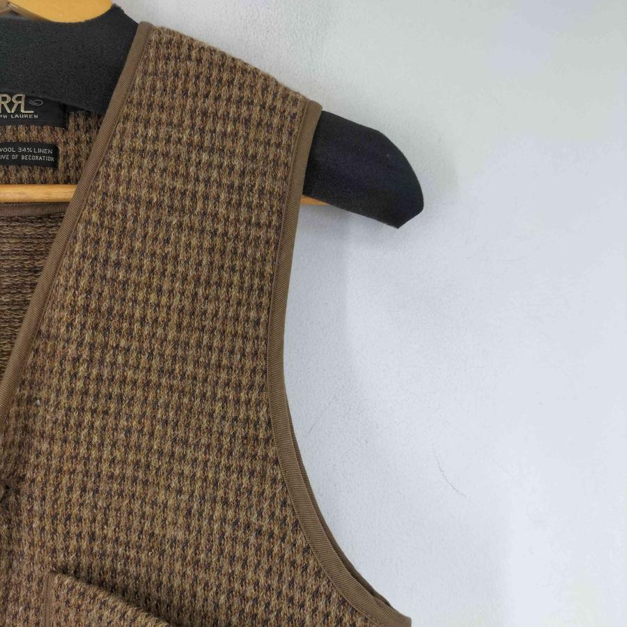 ど*茶様 希少 RRL ダブルアールエル 3ピース ジャケット ベスト リネン混 RRL Ralph Lauren（ダブルアールエル） RRL RALPH LAUREN(ダブルアール