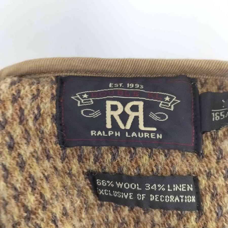 ど*茶様 希少 RRL ダブルアールエル 3ピース ジャケット ベスト リネン混 RRL Ralph Lauren（ダブルアールエル） RRL RALPH LAUREN(ダブルアール