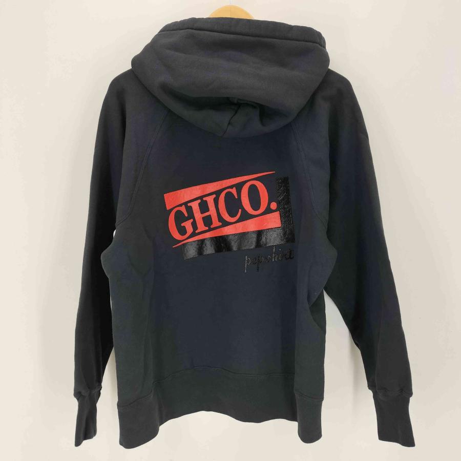 GLAD HAND（グラッドハンド） AKOM - AFTER HOODIE ラバープリント 