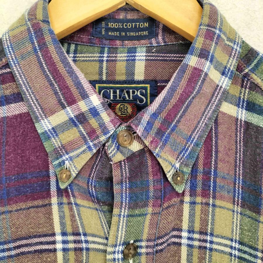 CHAPS RALPH LAUREN(チャップスラルフローレン) チェック柄 L/S ボタン