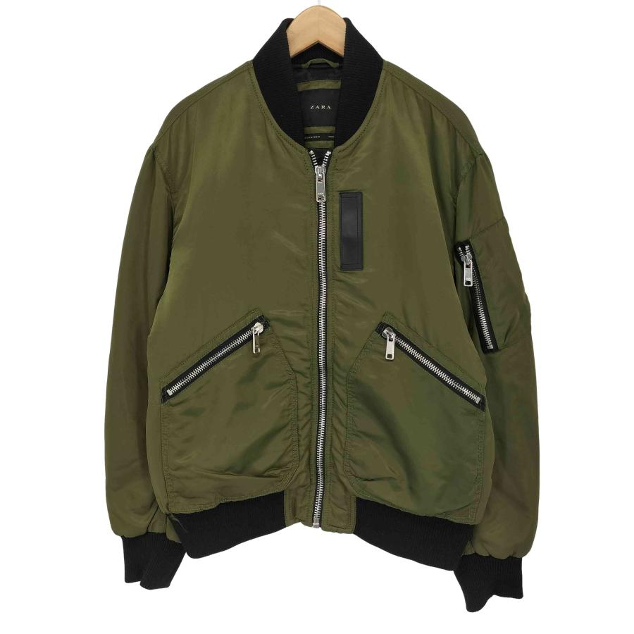 ZARA MAN(ザラマン) ma-1 ミリタリージャケット メンズ JPN：M 中古 