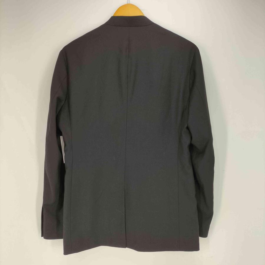 MORGAN HOMME（モルガンオム） レーヨン混 ノーカラージャケット 