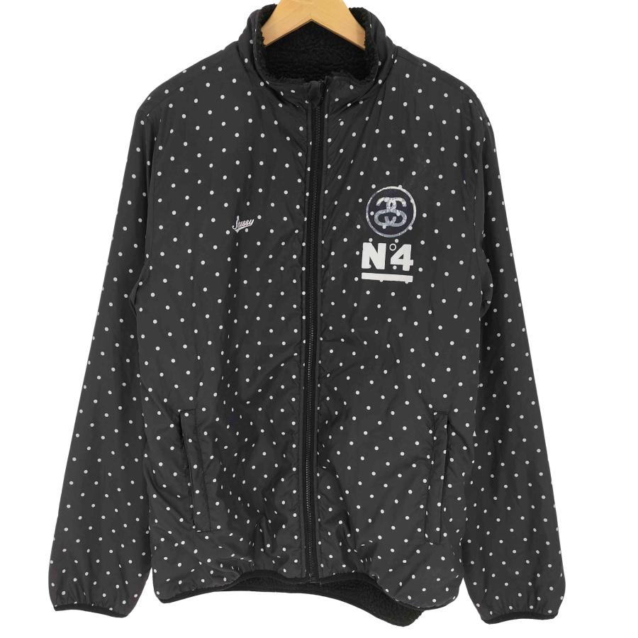 STUSSY（ステューシー） Reversible polka dot fleece jacket リバー