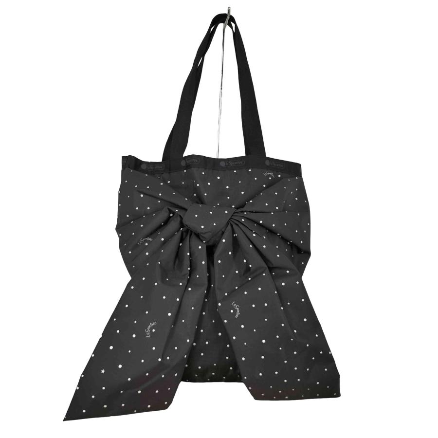 LeSportsac（レスポートサック） ドット柄 リボン トートバッグ 