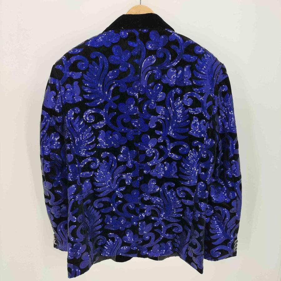 USED古着(ユーズドフルギ) スパンコール フローラル ベロア 1B 