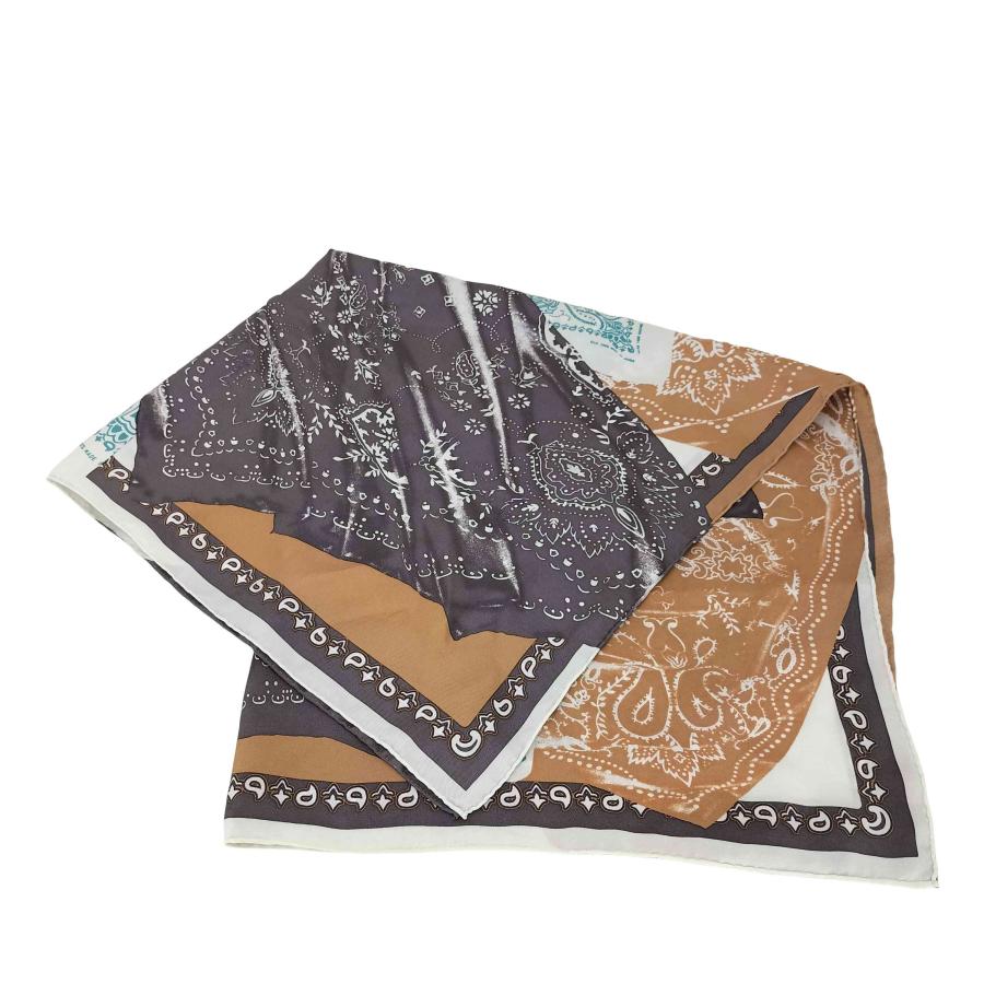 manipuri（マニプリ） 総柄シルク スカーフ レディース 表記無 中古