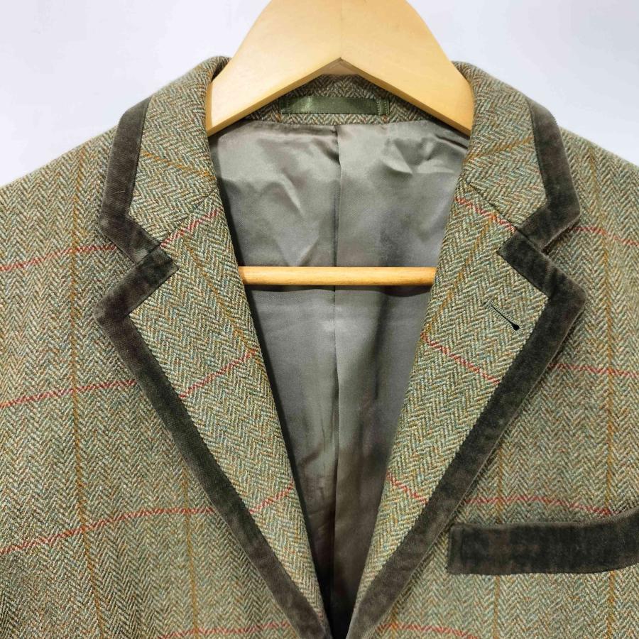 Paul Smith（ポール・スミス） ベロアパイピング ウール チェック 2B 