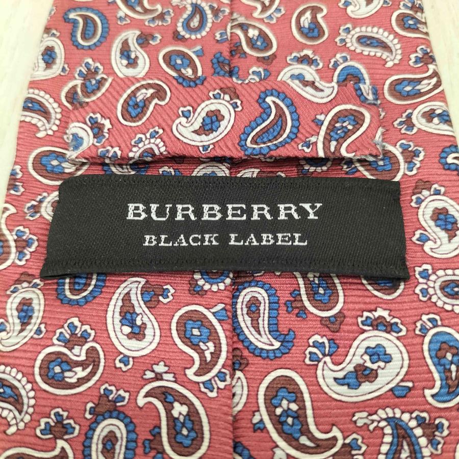 BURBERRY BLACK LABEL（バーバリーブラックレーベル） シルク100% 総柄
