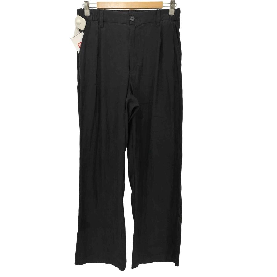 【完売品】ZARA ワイドレッグプリーツ加工パンツ　スラックス ZARA（ザラ） ワイドレッグプリーツ加工パンツ メンズ import：S 中古