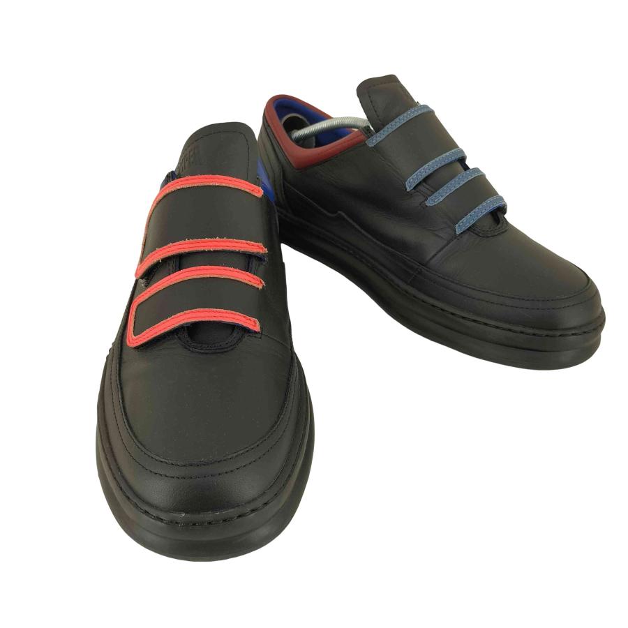 【美品/レア】CAMPER カンペール TWINS ツインズ 刺繍 38 黒 CAMPER（カンペール） Twins Black Sneakers K100385-001 メンズ E