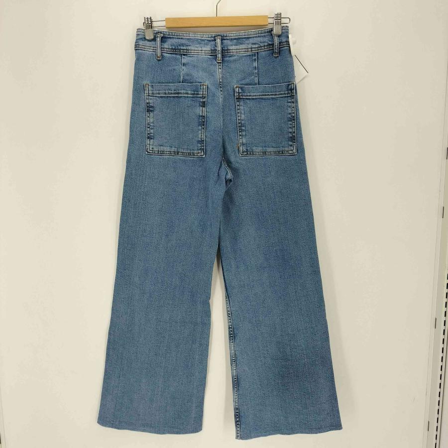 ZARA（ザラ） ワイドレッグ ストレートデニムパンツ レディース EUR 38