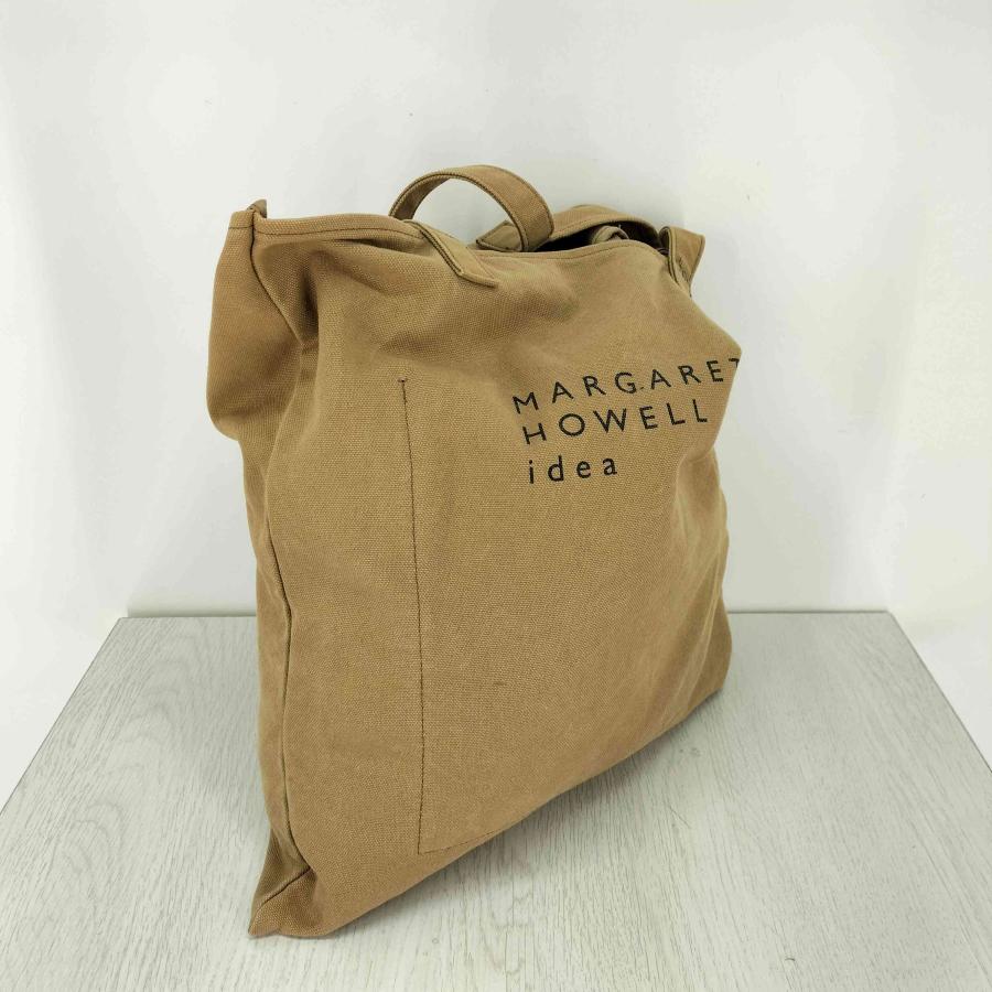 ✨美品マーガレットハウエルアイデア トートバッグ 麻キャンバス レザーベージュ MARGARET HOWELL idea（マーガレット ハウエル アイデア） トート