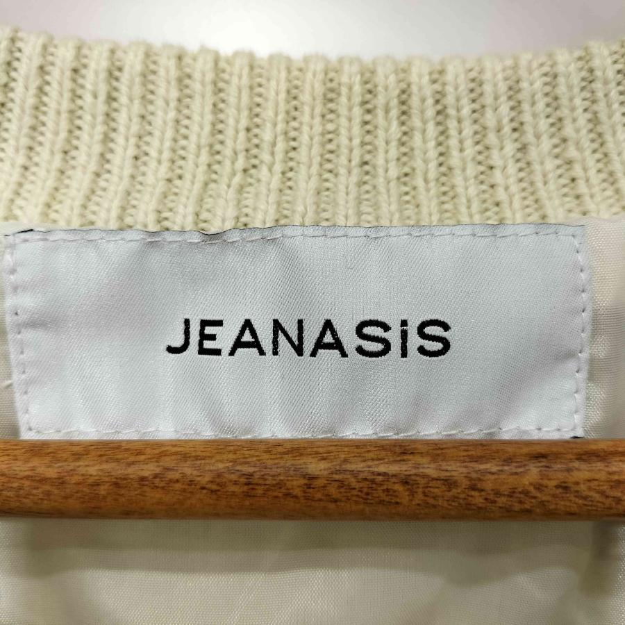 JEANASIS（ジーナシス） 7Gワッフルニットブルゾン レディース FREE 