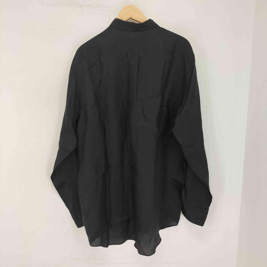 90's コムデギャルソンシャツ キュプラ リバーシブル 長袖シャツ 黒 COMME des GARCONS SHIRT SHIRT(コムデギャルソンシャツ) FOREVER