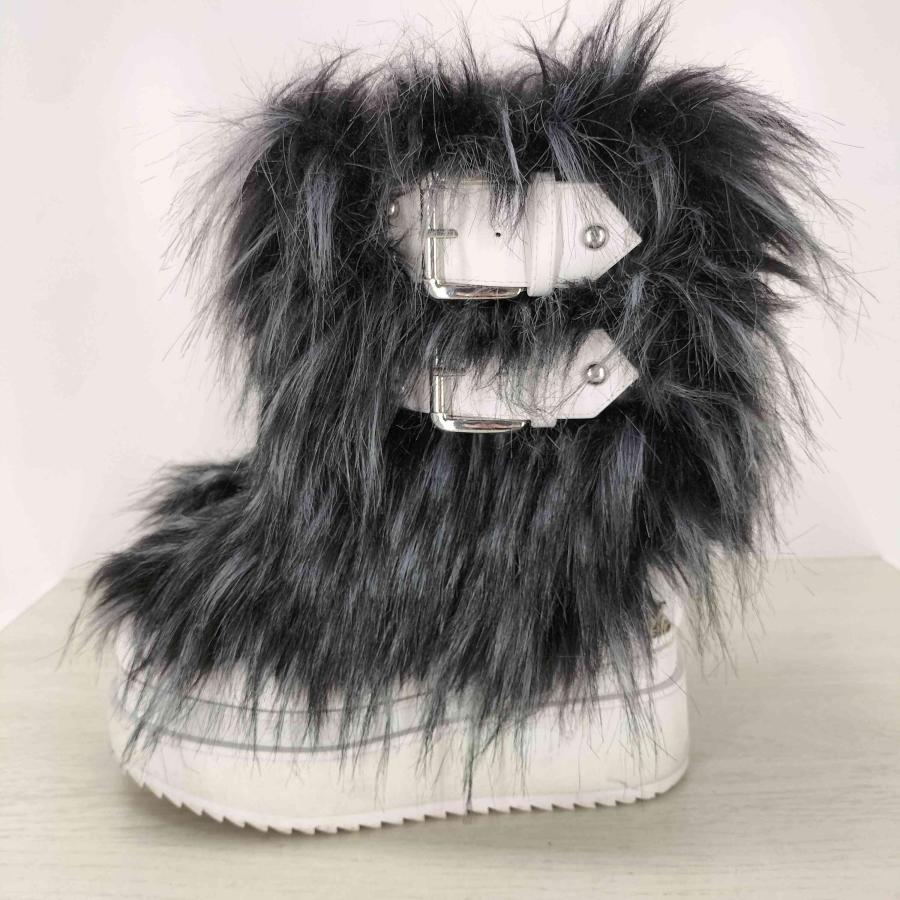 yellaw YELLO(イエロー) baby wolf short boots ファーブーツ