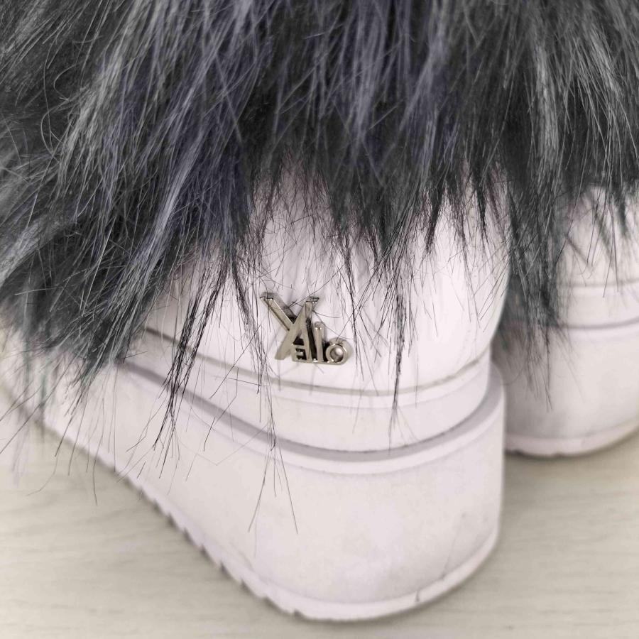 yellaw YELLO(イエロー) baby wolf short boots ファーブーツ 