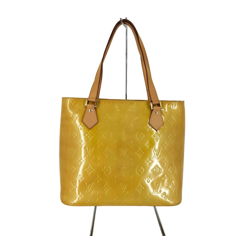 未使用品 ルイヴィトンエナメル トート バッグ LOUIS VUITTON(ルイヴィトン) モノグラム ヴェルニ ヒューストン