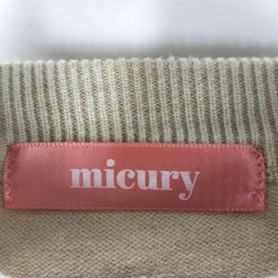 USED古着(ユーズドフルギ) {{micury}}チェックラインニット