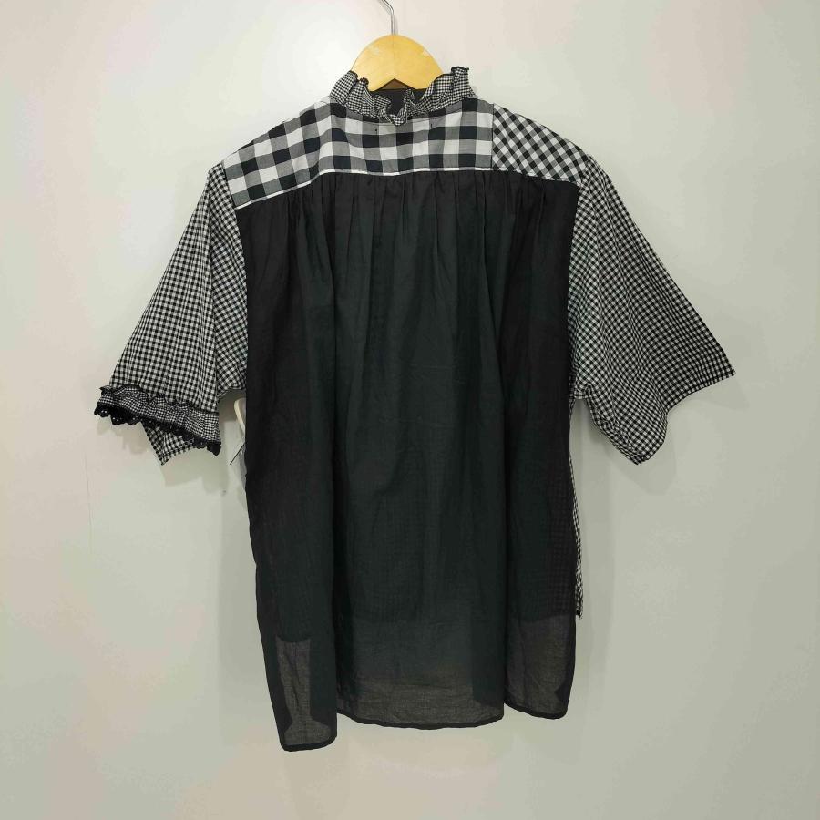 BEAMS BOY（ビームス ボーイ） 26SS 別注 ギンガム フリル シャツ