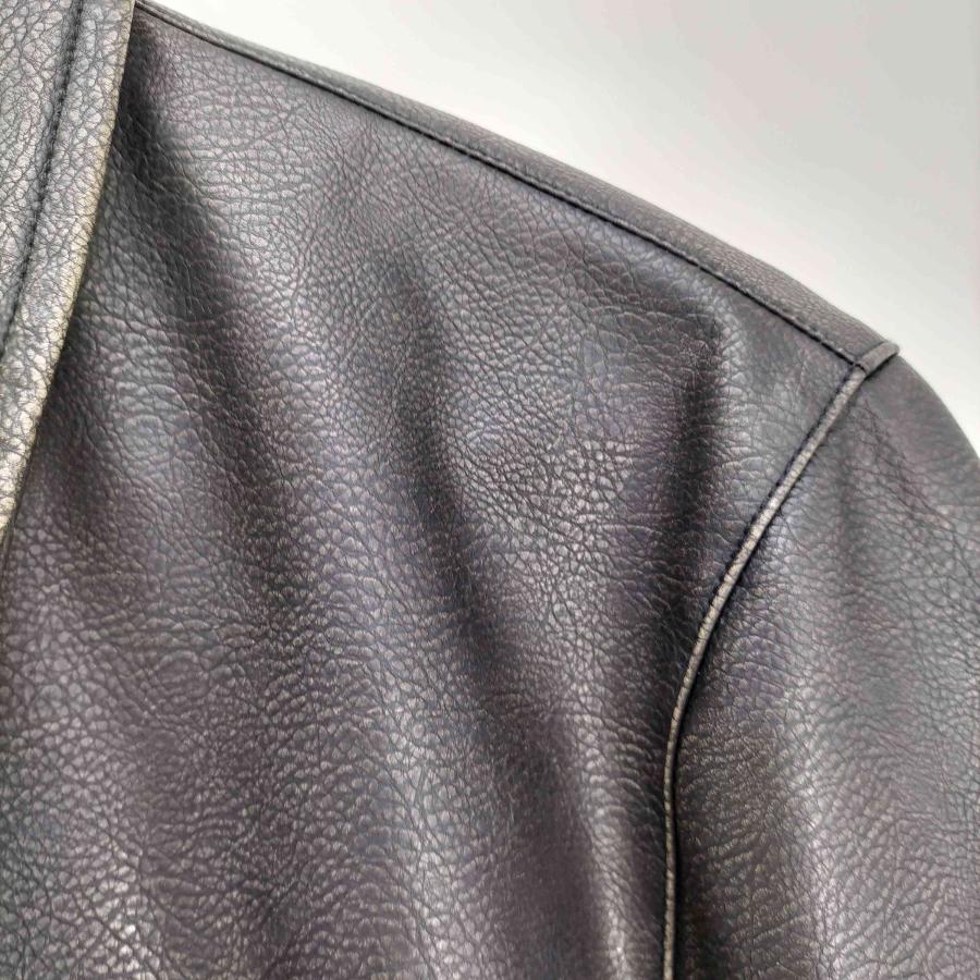 ZARA（ザラ） FAUX LEATHER JACKET フェイクレザージャケット