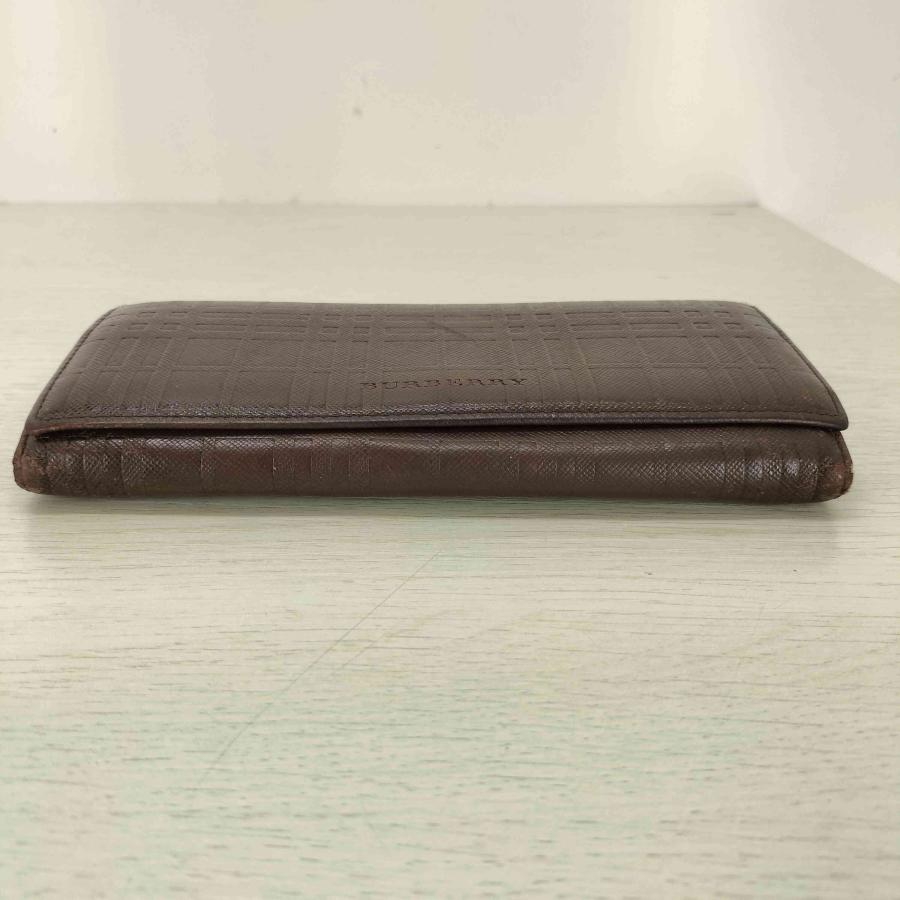 BURBERRY（バーバリー） エンボスチェック長財布 メンズ 表記無 中古