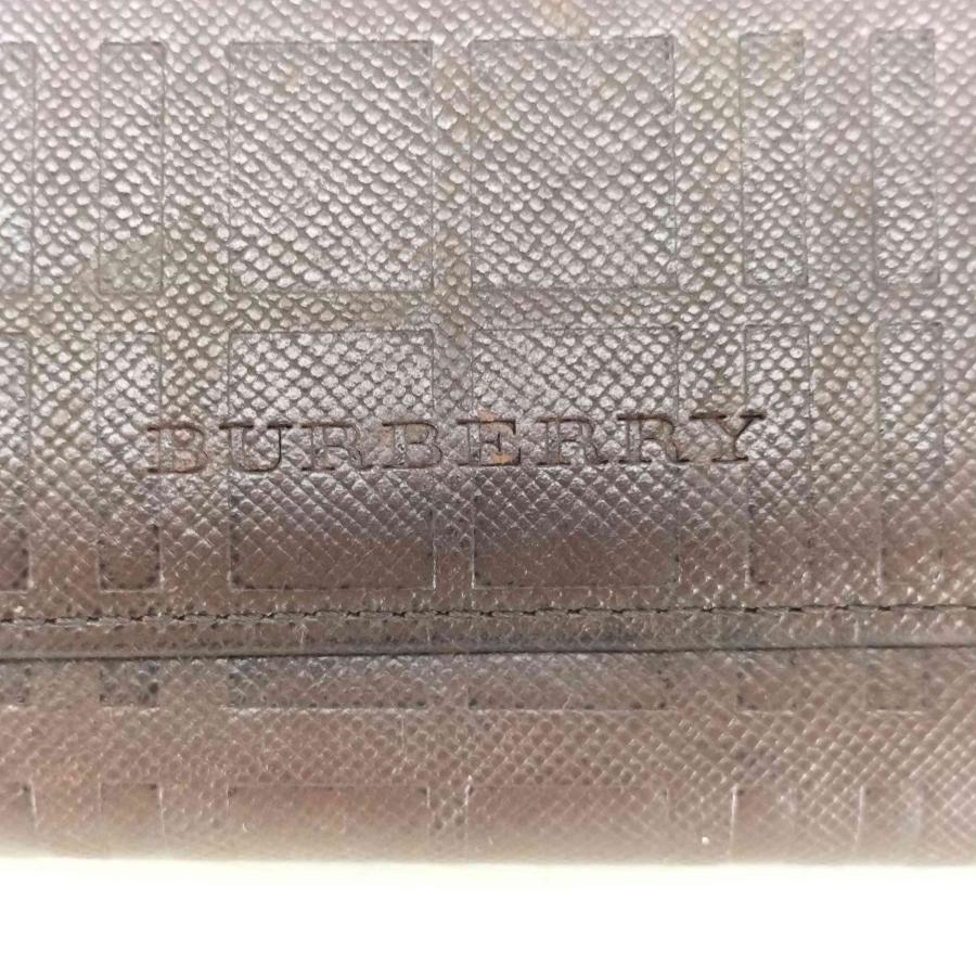 BURBERRY（バーバリー） エンボスチェック長財布 メンズ 表記無 中古
