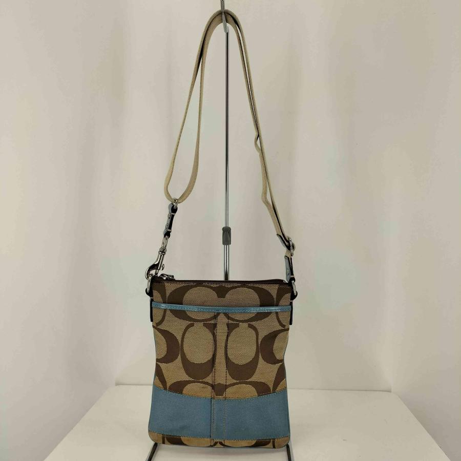 コーチ大型ショルダーバッグ COACH（コーチ） シグネチャー ショルダーバッグ signature shoulder