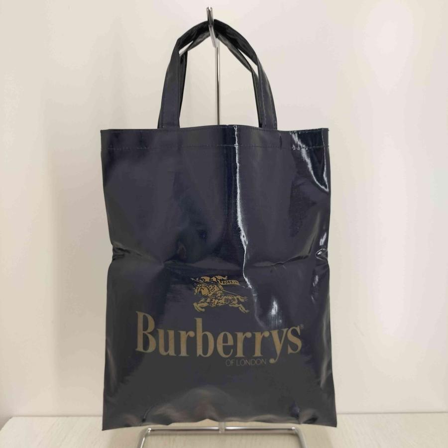 【廃盤レア品♡】バーバリートートバッグ BURBERRY BURBERRY（バーバリー） ロゴプリント PVC トートバッグ レディース