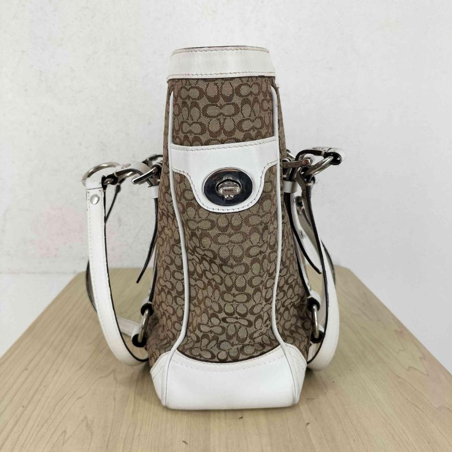 ヴィンテージ♡COACH シグネチャー柄 ミニハンドバッグ COACH（コーチ） ミニシグネチャー トートバッグ ハンドバッグ mini