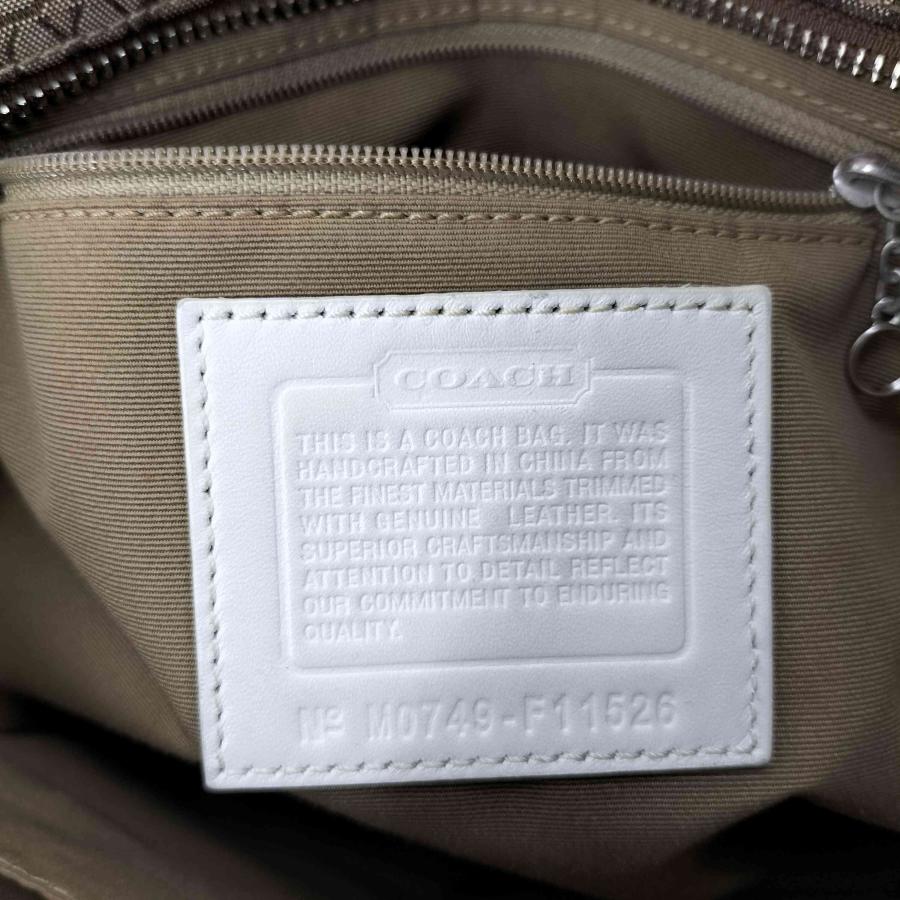 COACH（コーチ） ミニシグネチャー トートバッグ ハンドバッグ mini