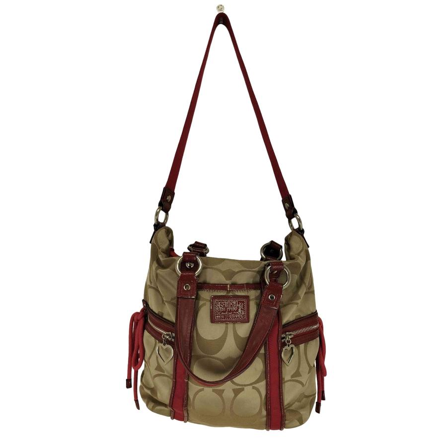 COACH（コーチ） ポピー シグネチャー 2way ショルダーバッグ poppy 