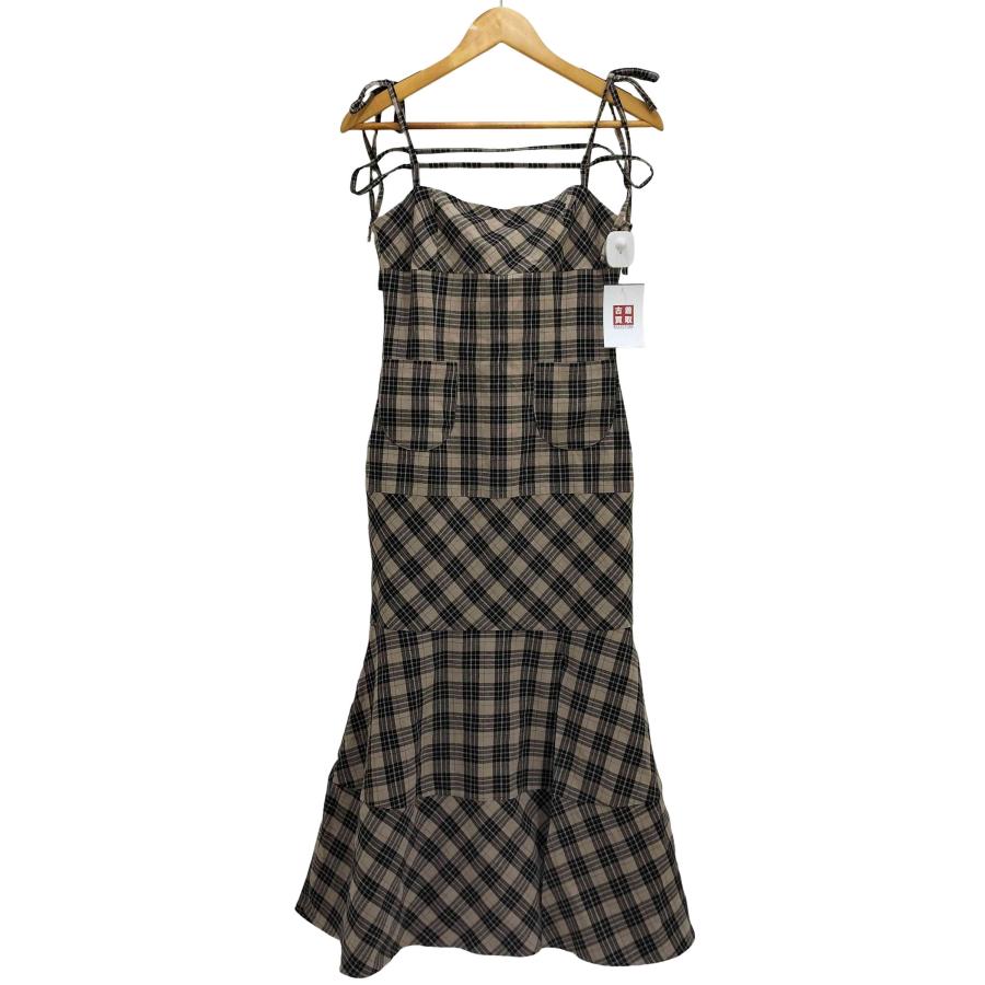 AND MARY(アンドマリー) Cecily Check Long Dress レディース 表記無