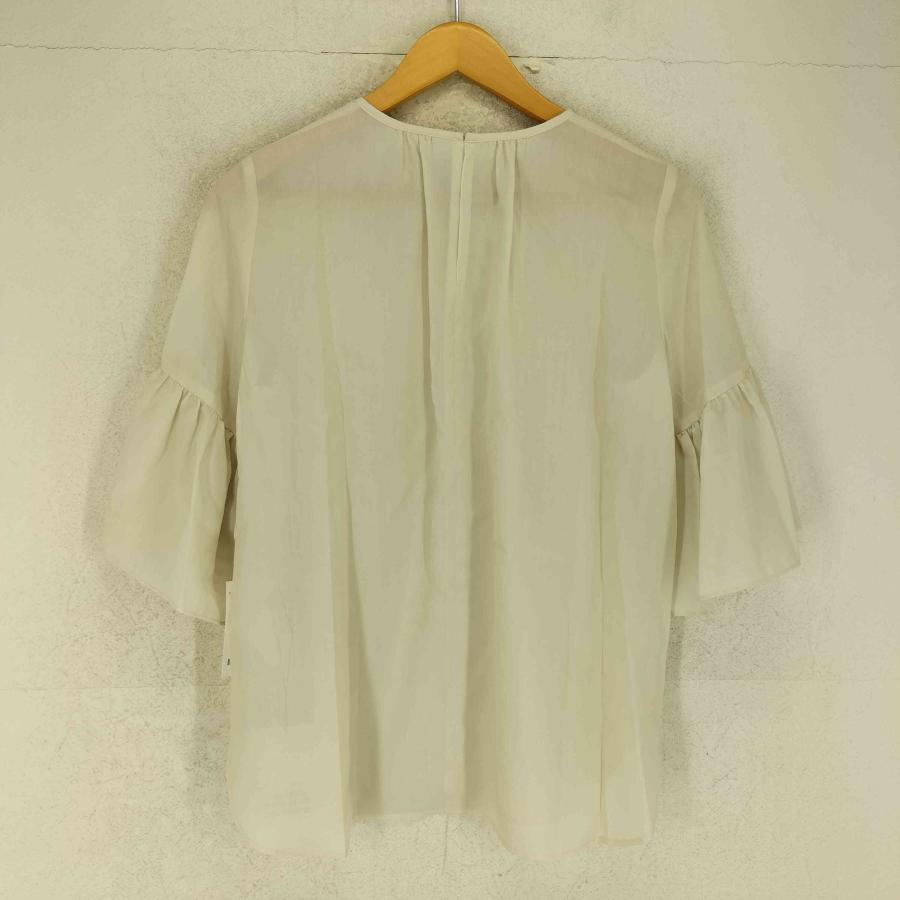 Tiara（ティアラ） フリルスリーブ ブラウス レディース 1 中古 古着 