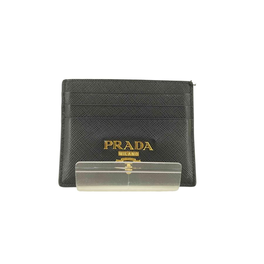 PRADA カードケース 新品未使用 PRADA（プラダ） サフィアーノレザー カードケース メンズ 表記無 中古