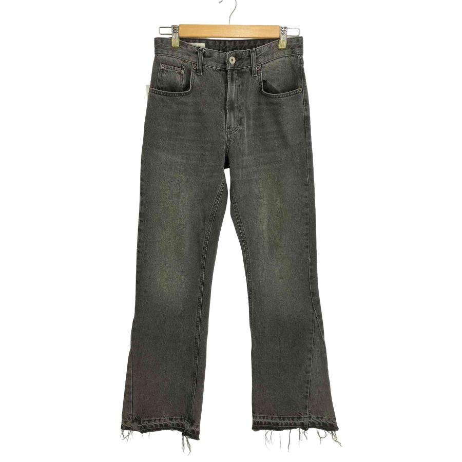 ZARA（ザラ） ダメージ加工フレアフィットデニムパンツ メンズ FR：36