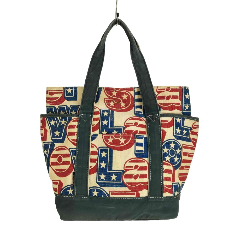 HYSTERIC GLAMOUR（ヒステリックグラマー） アメリカンロゴ総柄 トート