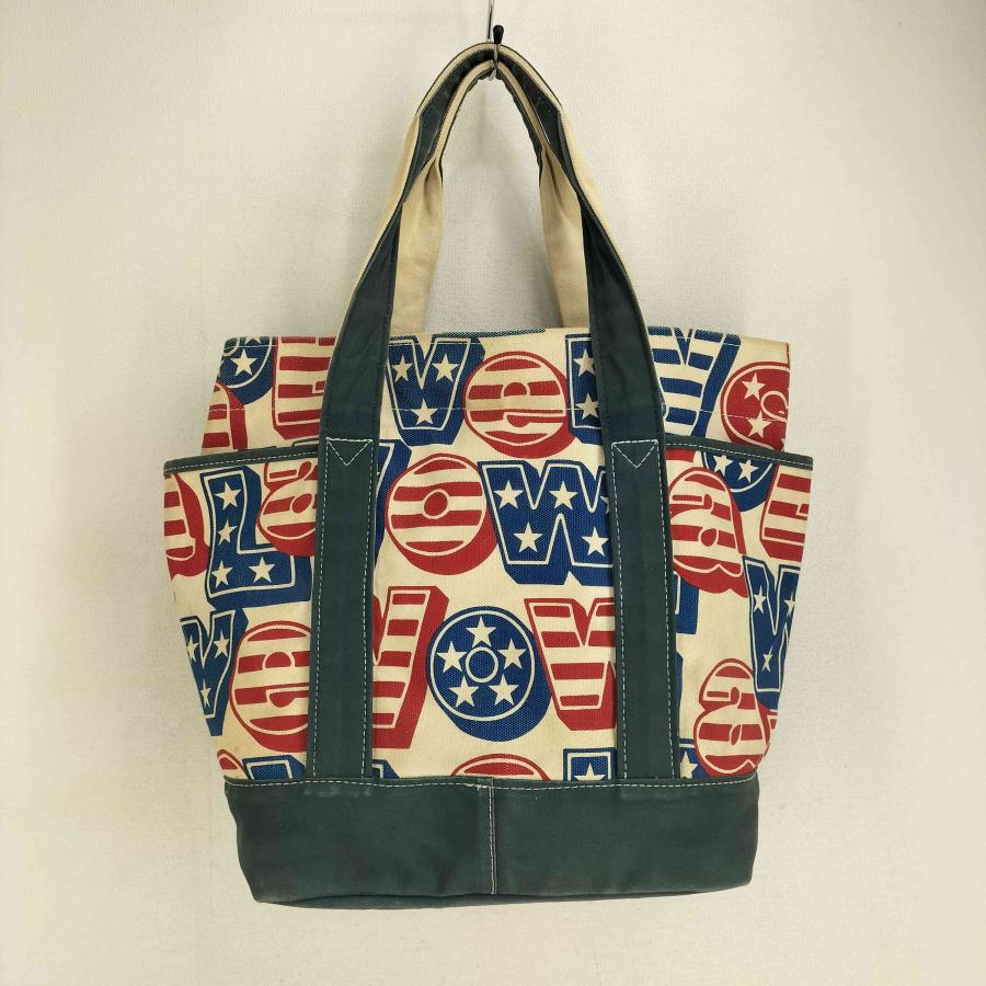 HYSTERIC GLAMOUR（ヒステリックグラマー） アメリカンロゴ総柄 トート