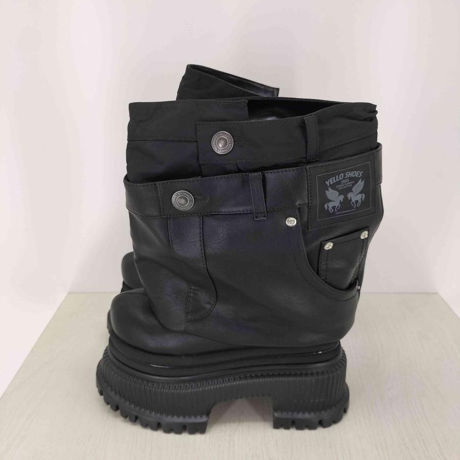yellaw YELLO(イエロー) NO.0 PLATFORM SHORT BOOTS レディース M 中古