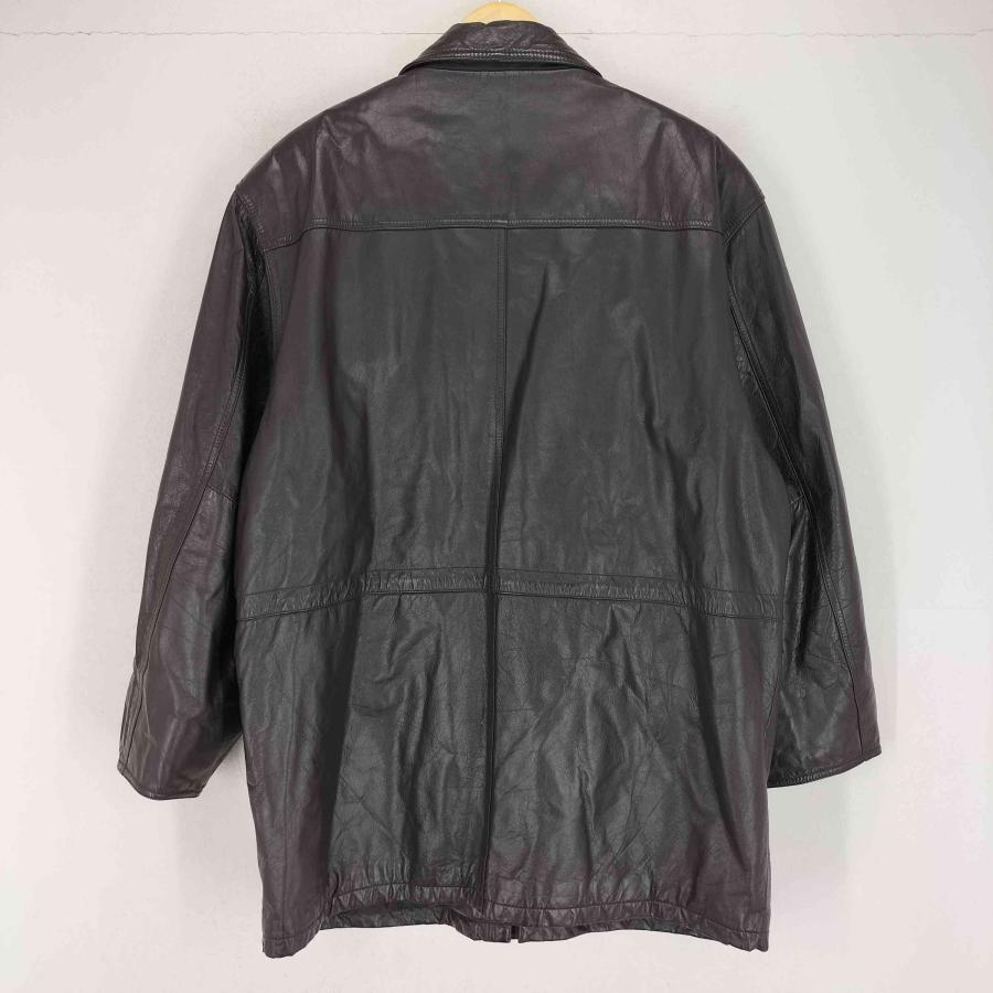 USED古着(ユーズドフルギ) cow leather カウレザー カーコート メンズ