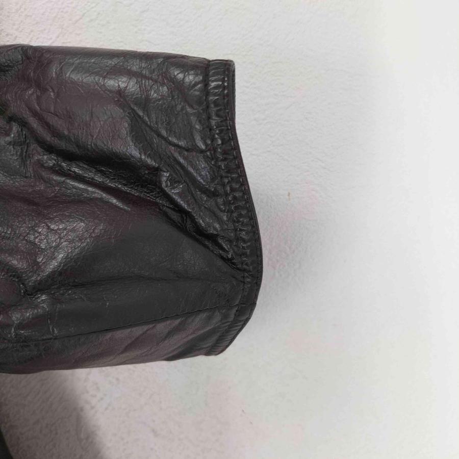 USED古着(ユーズドフルギ) cow leather カウレザー カーコート メンズ