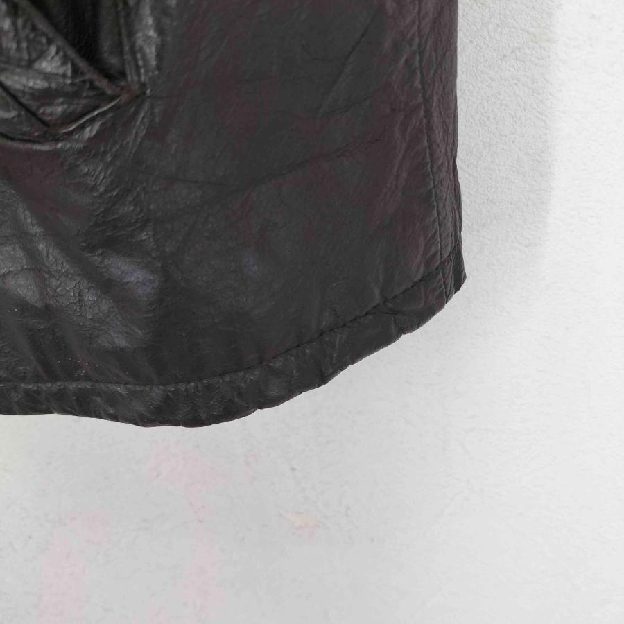 USED古着(ユーズドフルギ) cow leather カウレザー カーコート メンズ