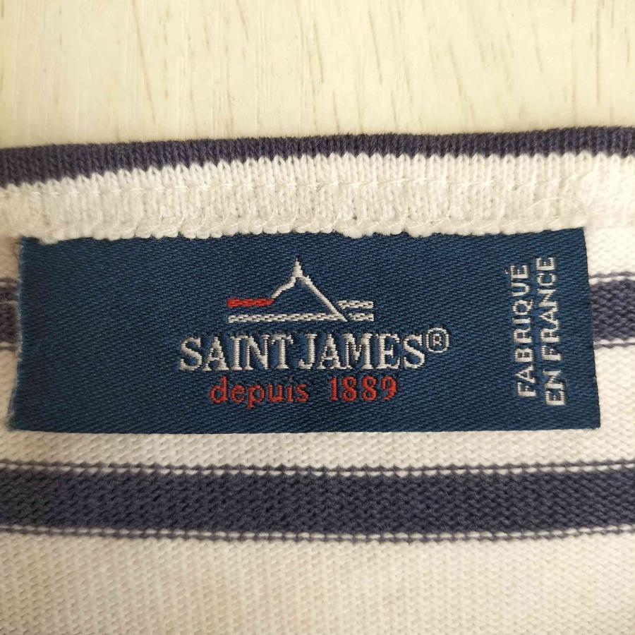 SAINT JAMES（セントジェームス） フランス製ボートネックバスクシャツ