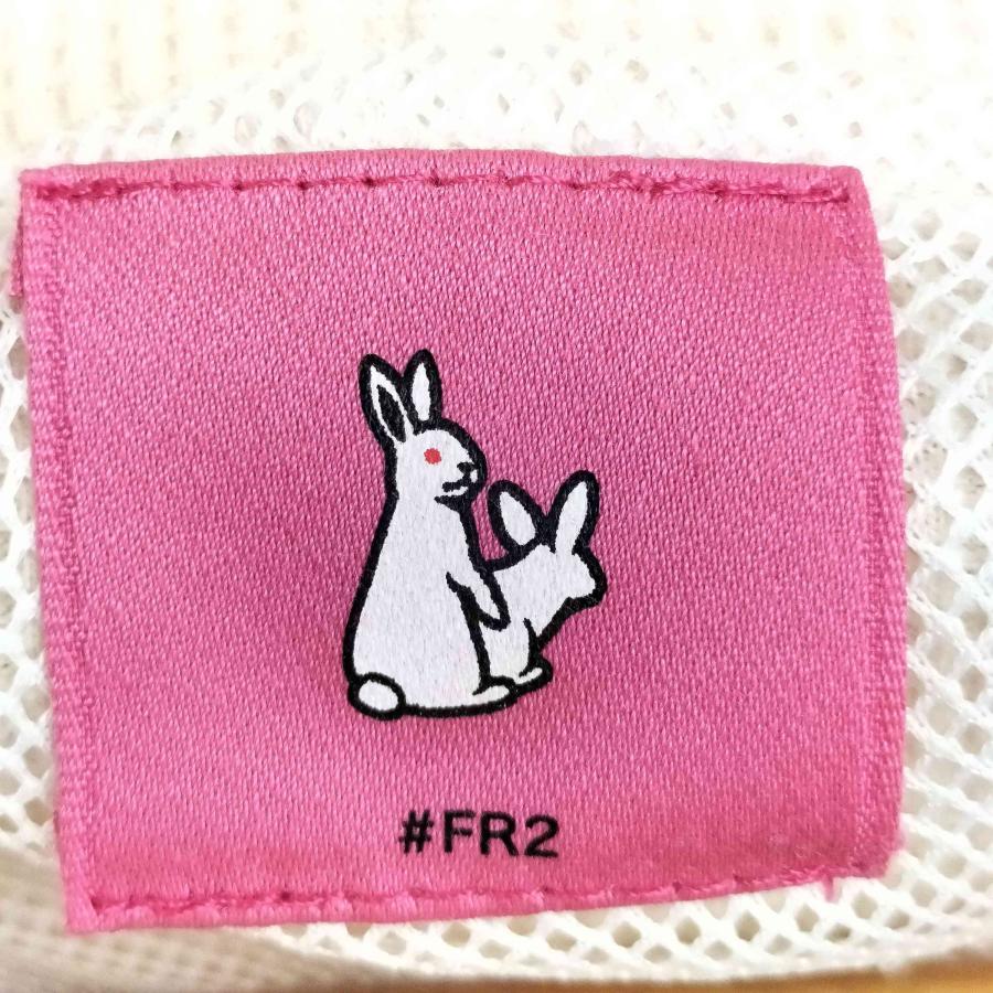 FR2 FR2(エフアールツー) ×梅 ワッフル ノースリーブ ジップアップ