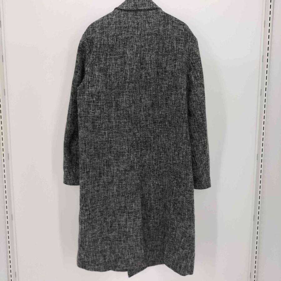 ZARA（ザラ） ツイード ダブルブレスト チェスターコート メンズ